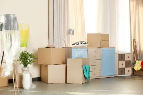 Moving truck service for a home relocation in Wandsworth