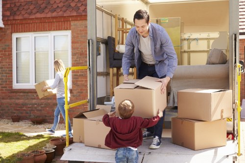 Man And A Van Wandsworth staff handling moving equipment safely