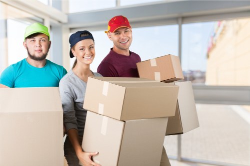 Local moving service handling boxes and household items in Wandsworth