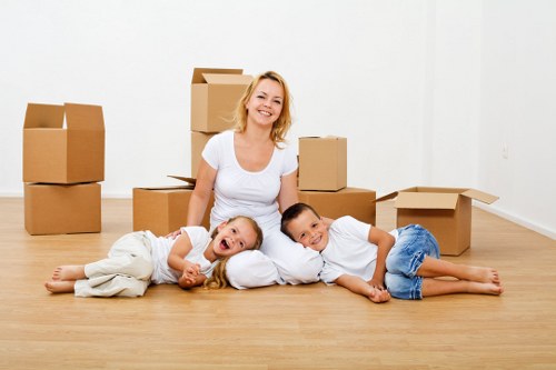Professional man and van support for flat moves in Wandsworth