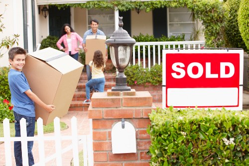 Busy student accommodation move in Wandsworth