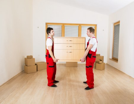 Service terms and conditions governing a moving booking